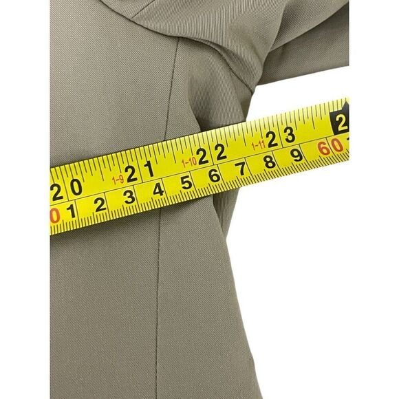 Zara Mens Suit Coat Blazer Jacket Khaki Tan EU 54 US 44 Slim Fit 1564/100 NWT - Picture 7 of 9